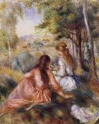 Pierre Renoir In the Meadow oil on canvas